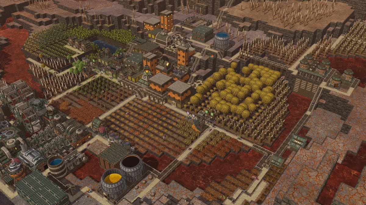 Screenshot from Timberborn