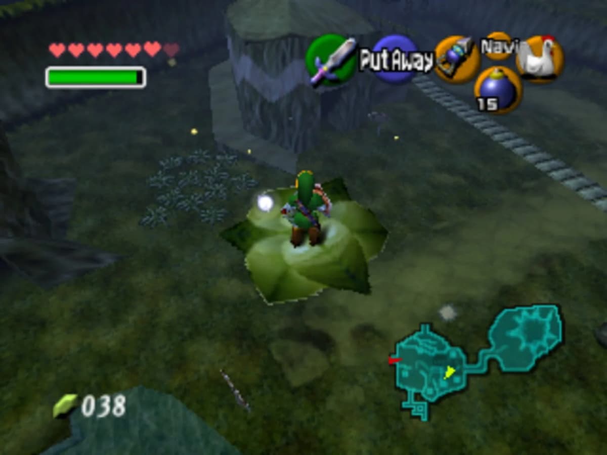 Screenshot from The Legend of Zelda: Ocarina of Time