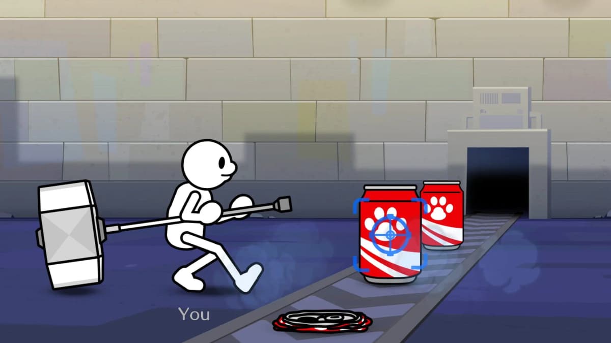 Screenshot from Rhythm Heaven Groove