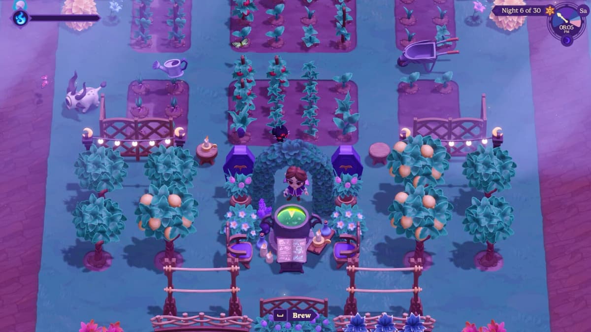 Screenshot from Moonlight Peaks