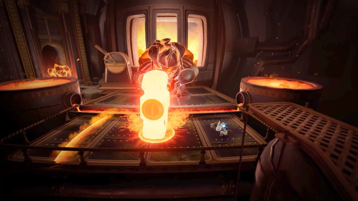 Screenshot from Moss: The Forgotten Relic