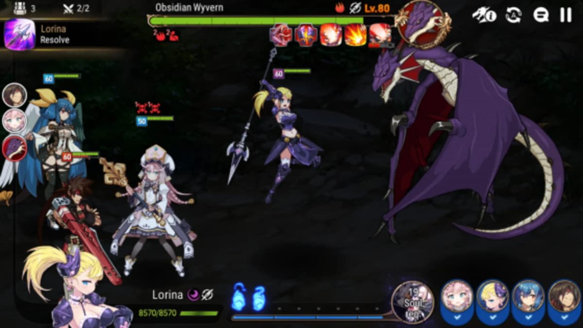 Screenshot from Epic Seven