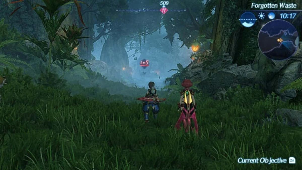 Screenshot from Xenoblade Chronicles 2: Collector's Edition