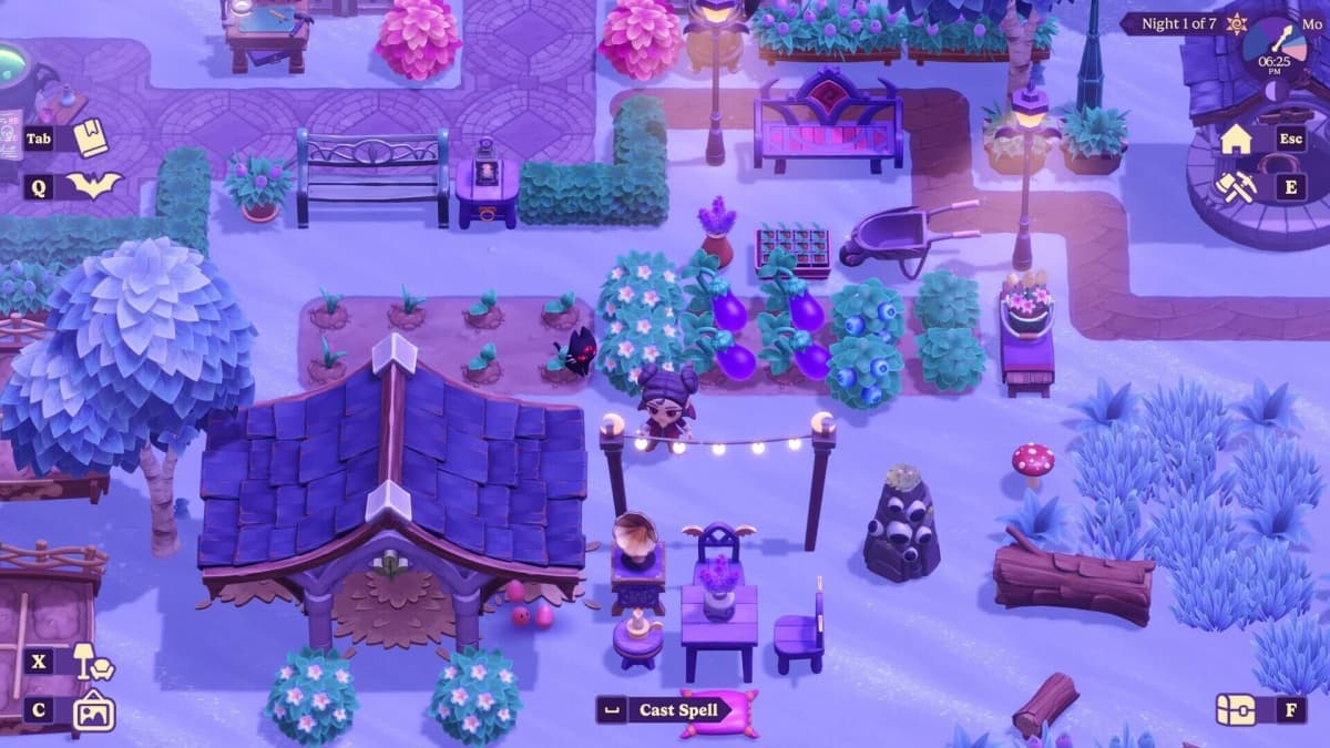 Screenshot from Moonlight Peaks