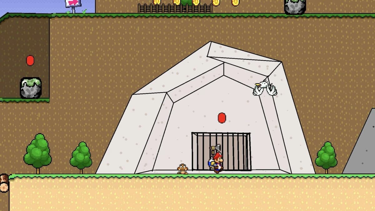 Screenshot from Super Mario Sunshine 64