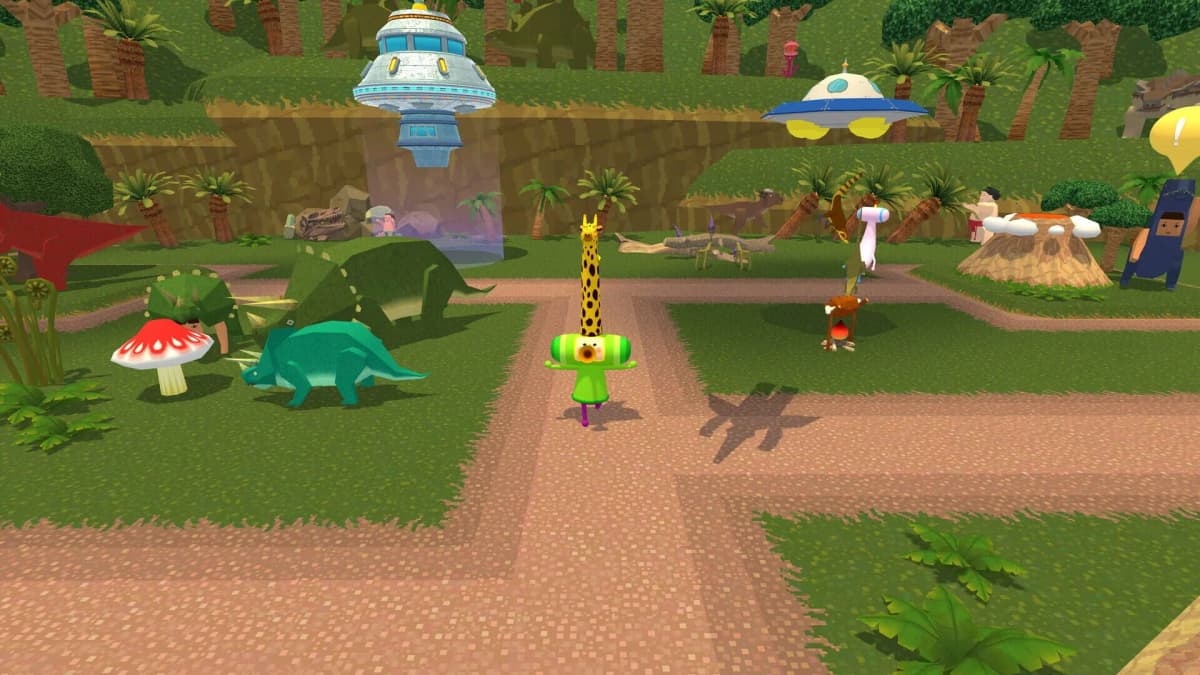 Screenshot from Once Upon a Katamari: Katamari Damacy Series Songs - Side B