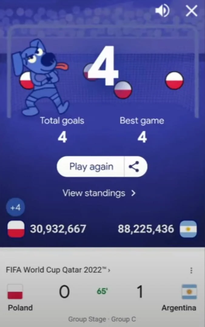 Screenshot from Mini Cup