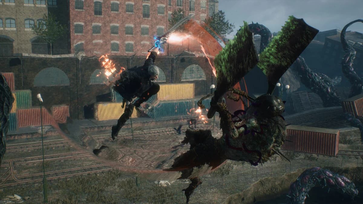 Screenshot from Devil May Cry 5: Devil Hunter Edition