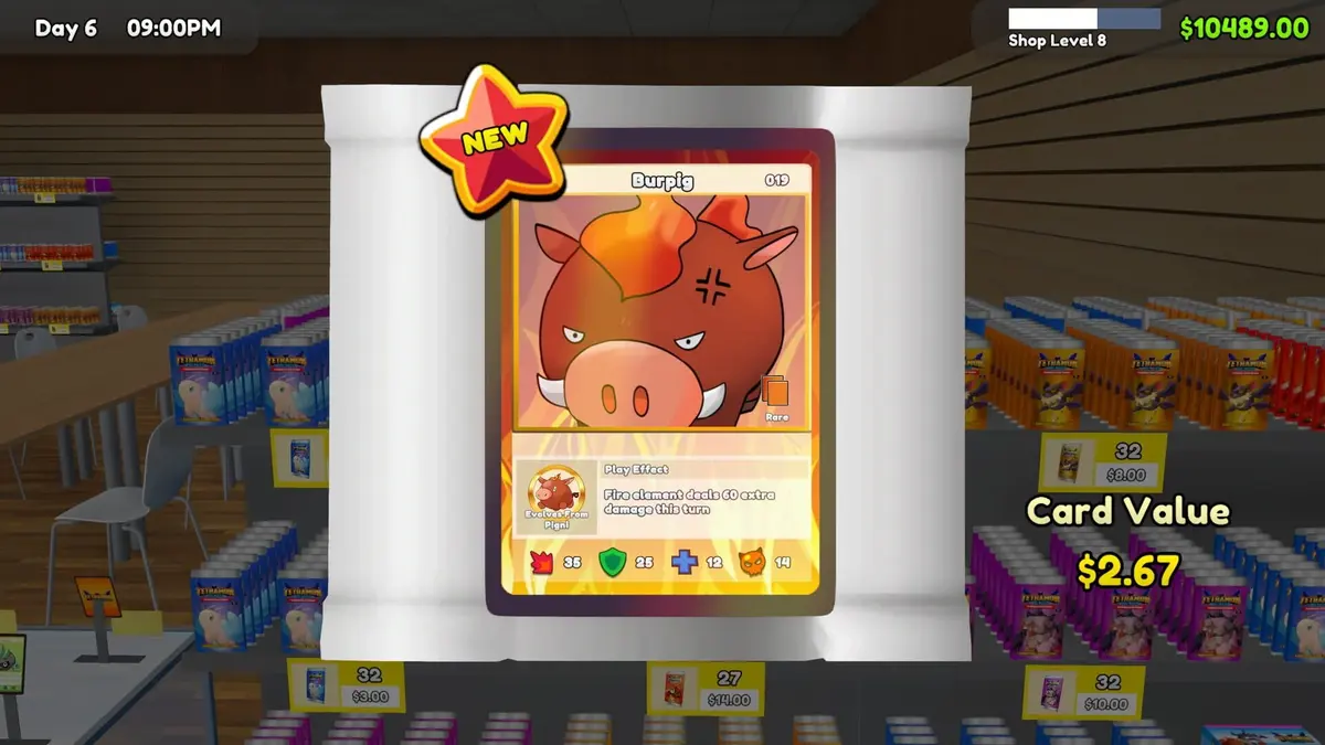 Screenshot from TCG Card Shop Simulator