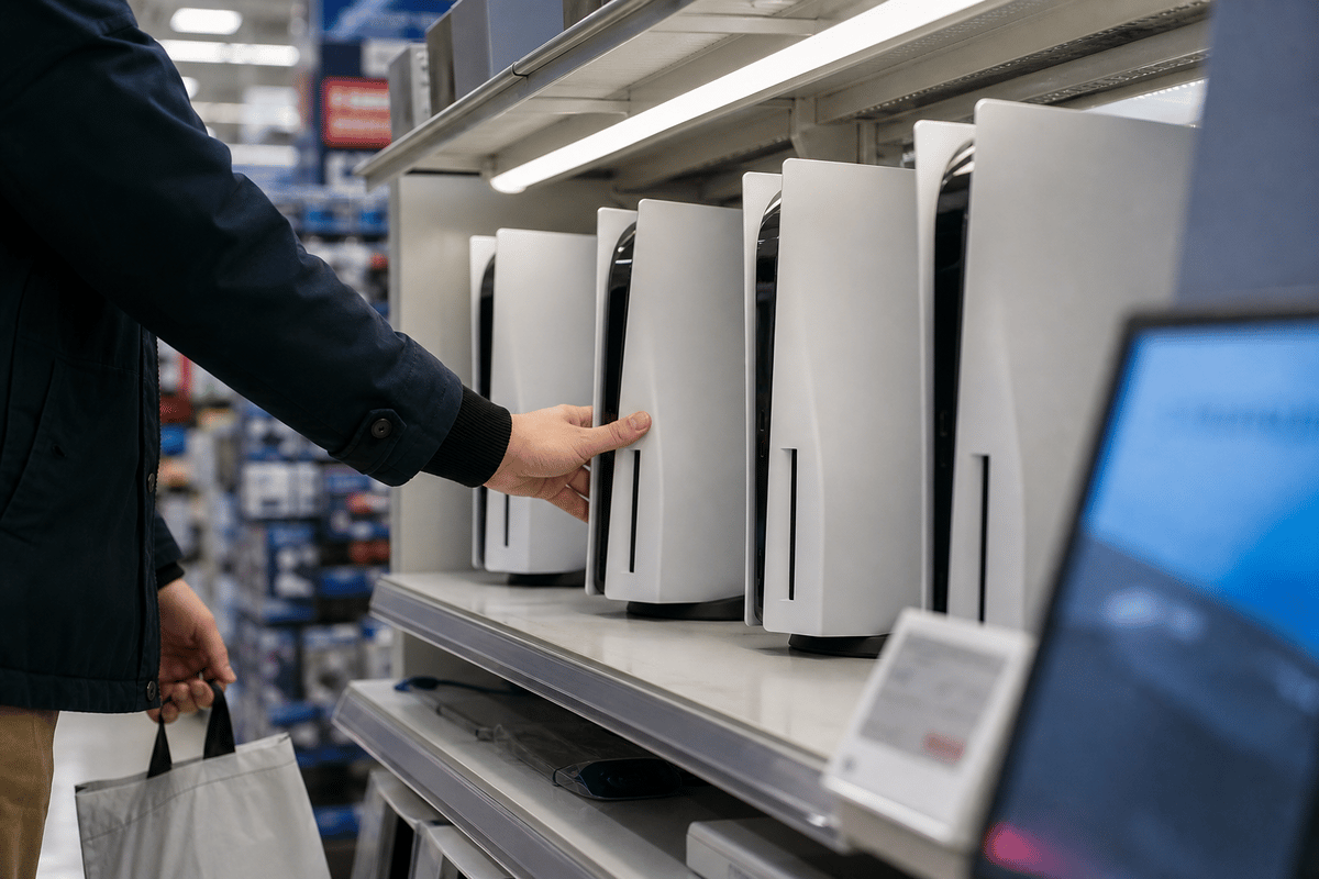 In-store buying moment emphasizing action before the price changes.
