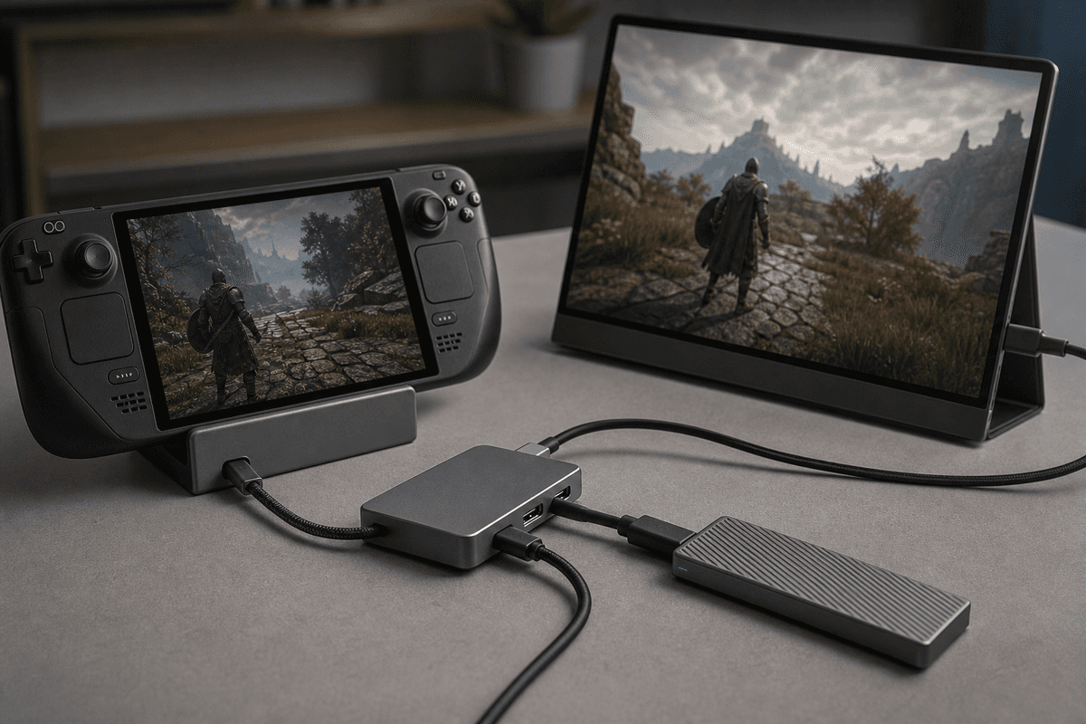 Switch 2 Portable Setup Guide: USB Monitors, SSD Hubs, and Power Traps