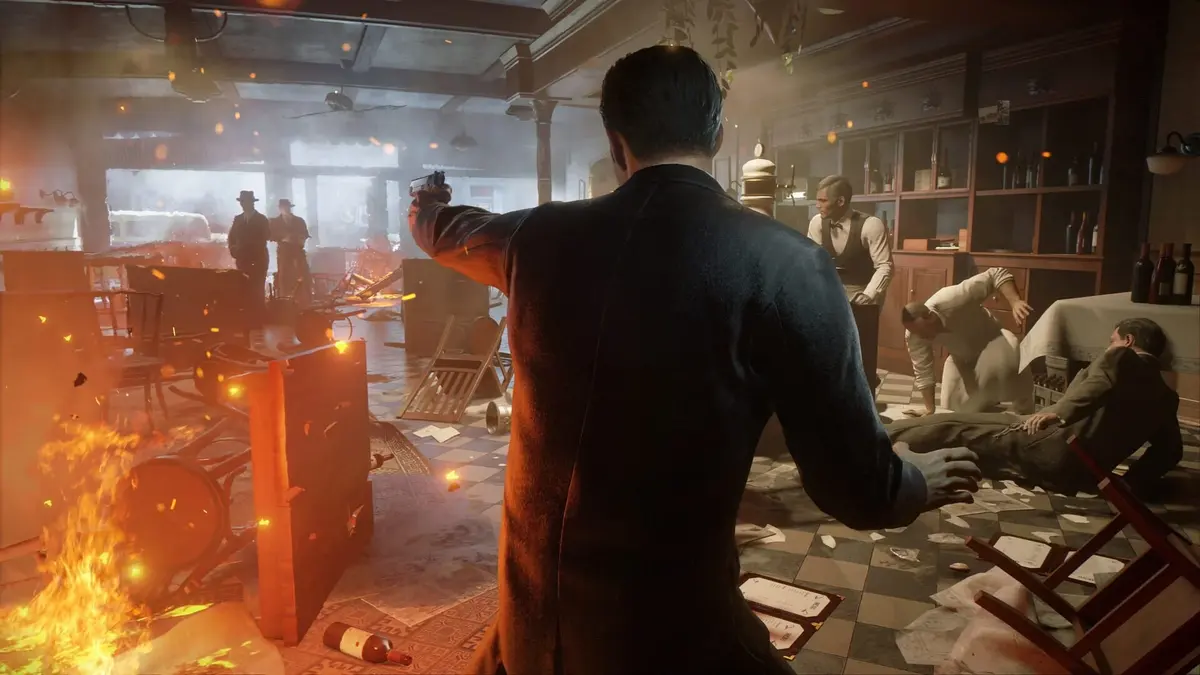 Screenshot from Mafia: Definitive Edition