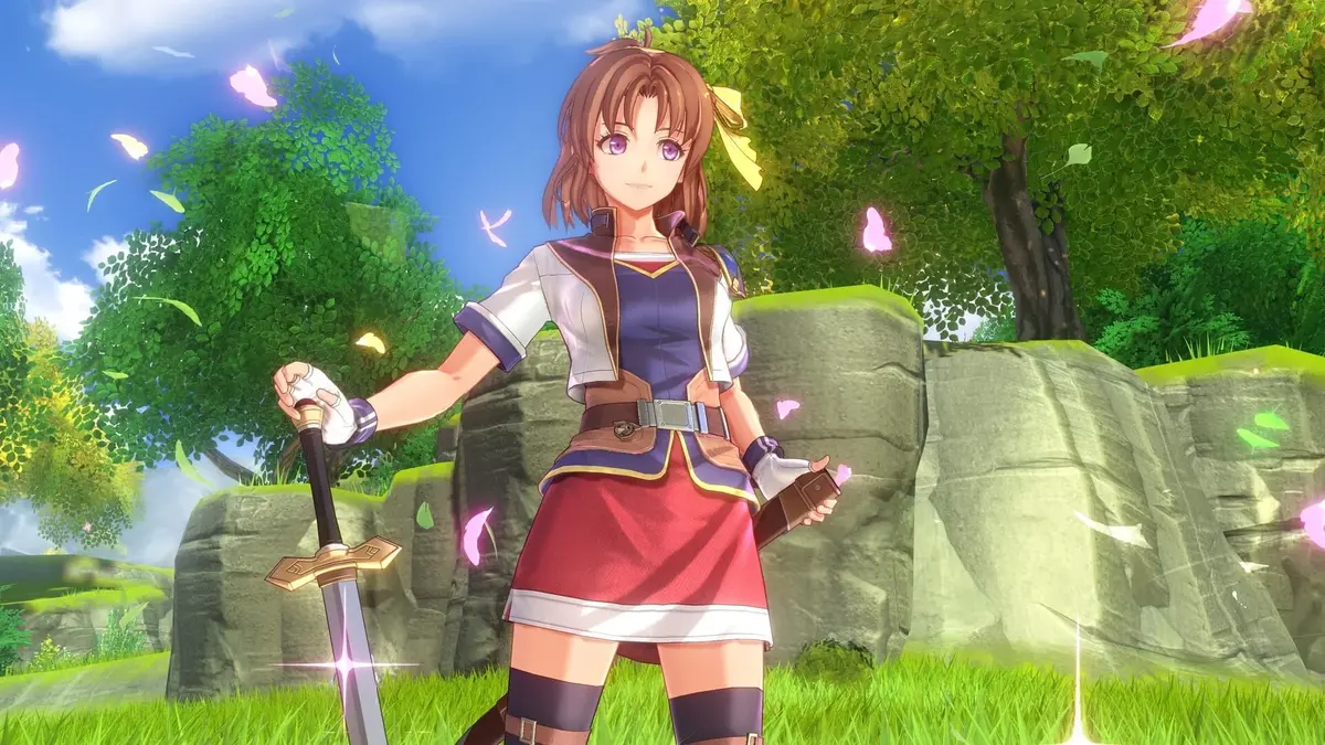 Screenshot from Trails in the Sky 2nd Chapter