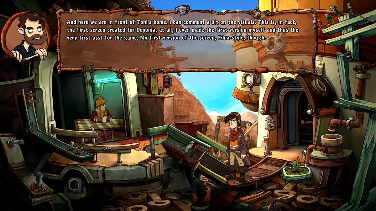 Screenshot from Deponia: The Complete Journey