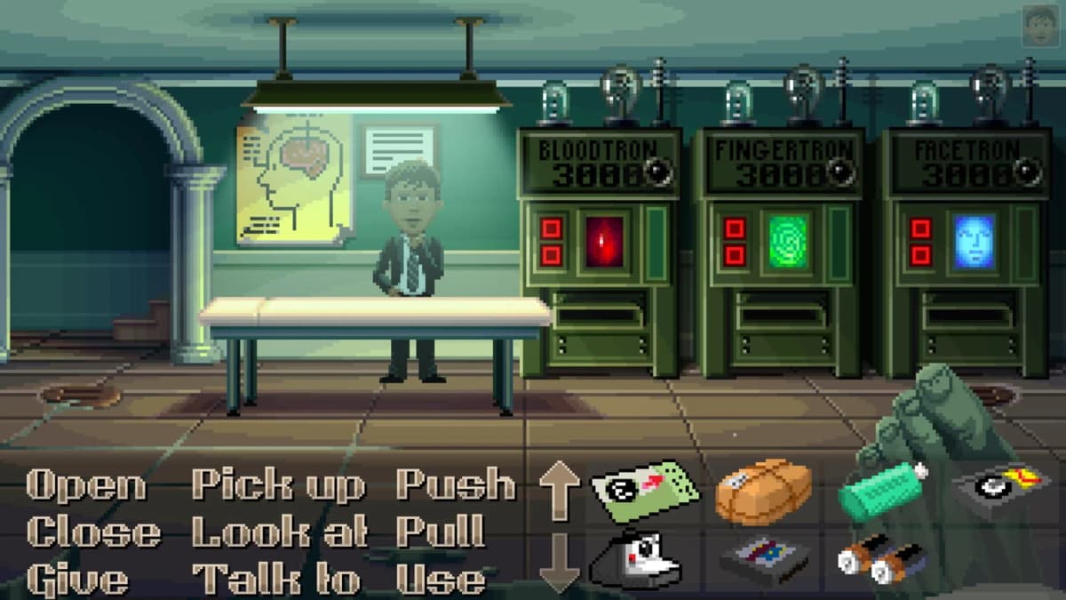 Screenshot from Thimbleweed Park