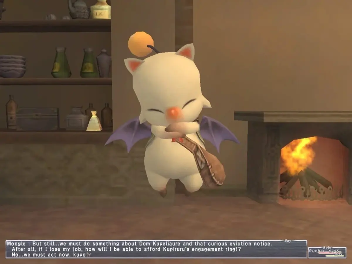 Screenshot from Final Fantasy XI: A Moogle Kupo d'Etat