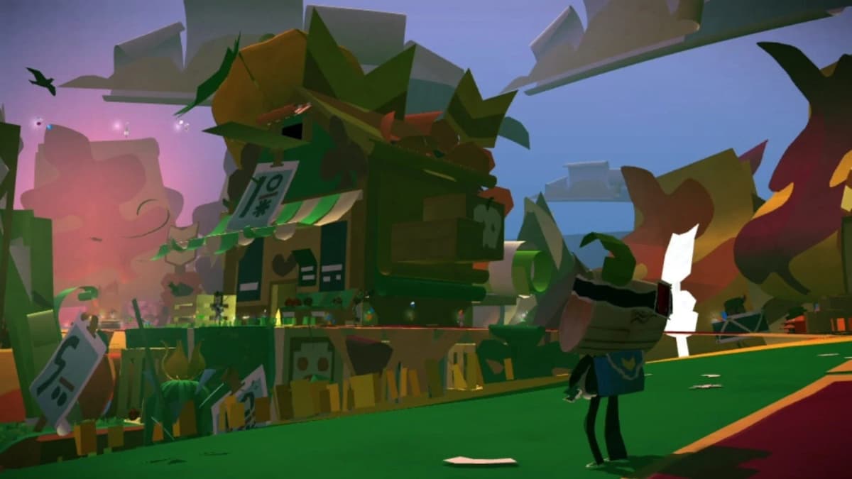 Screenshot from Tearaway