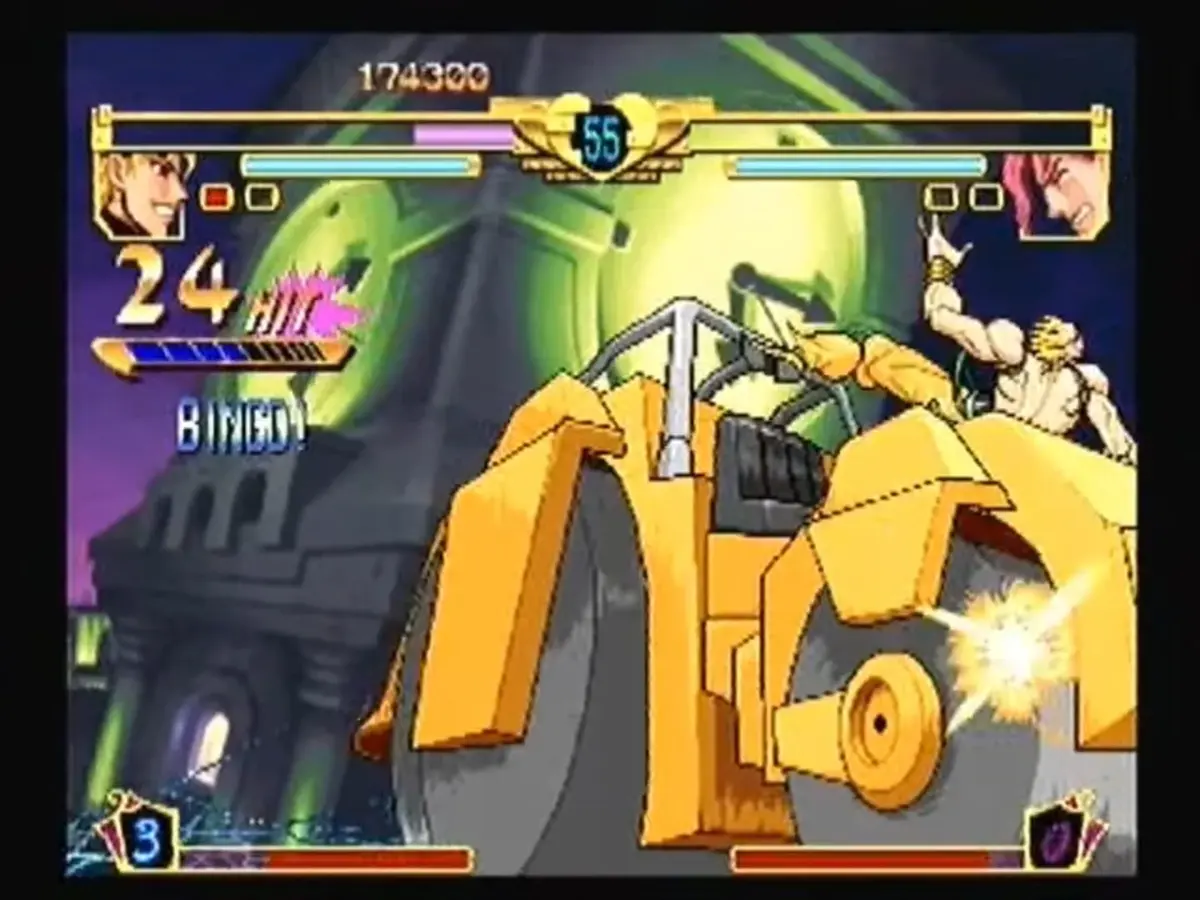 Screenshot from JoJo's Bizarre Adventure