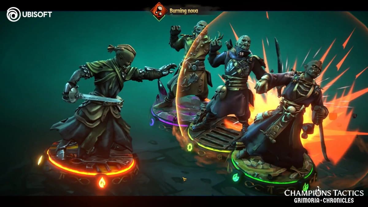 Screenshot from Champions Tactics: Grimoria Chronicles