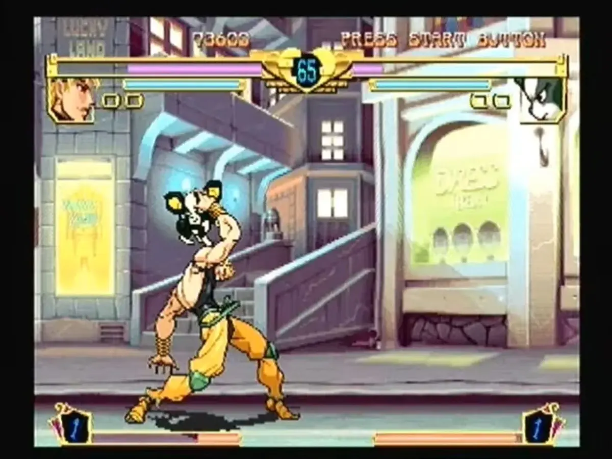 Screenshot from JoJo's Bizarre Adventure