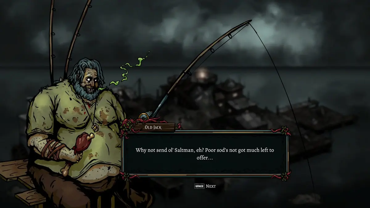 Screenshot from Dive or Die: Children of Rain