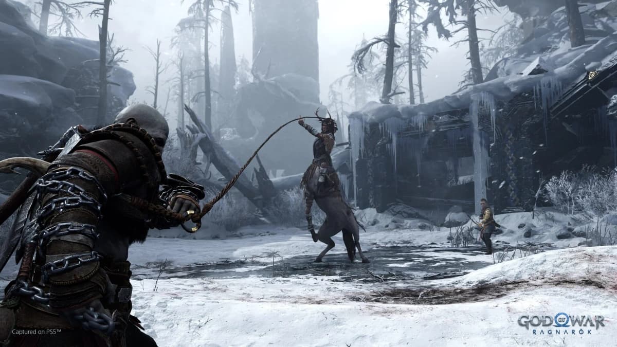 Screenshot from God of War Ragnarök