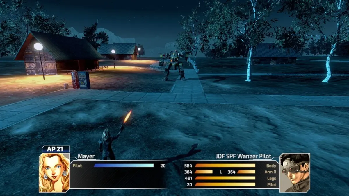 Screenshot from Front Mission 3: Remake