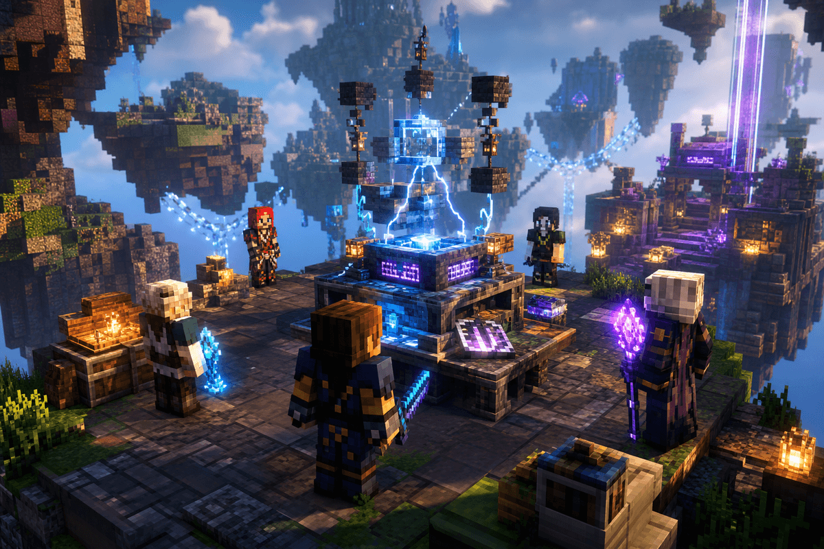 Voxel-themed multiplayer setting to evoke one of the obscure picks’ distinctive presentation.