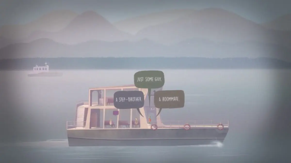 Screenshot from Oxenfree