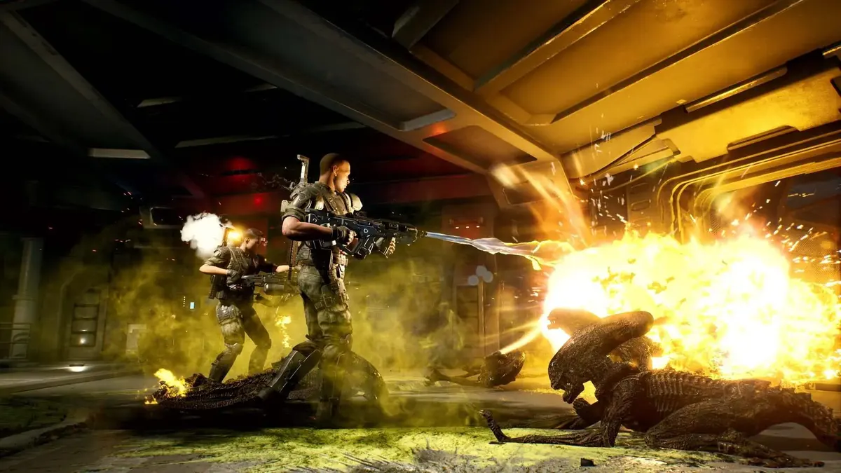 Screenshot from Aliens: Fireteam Elite