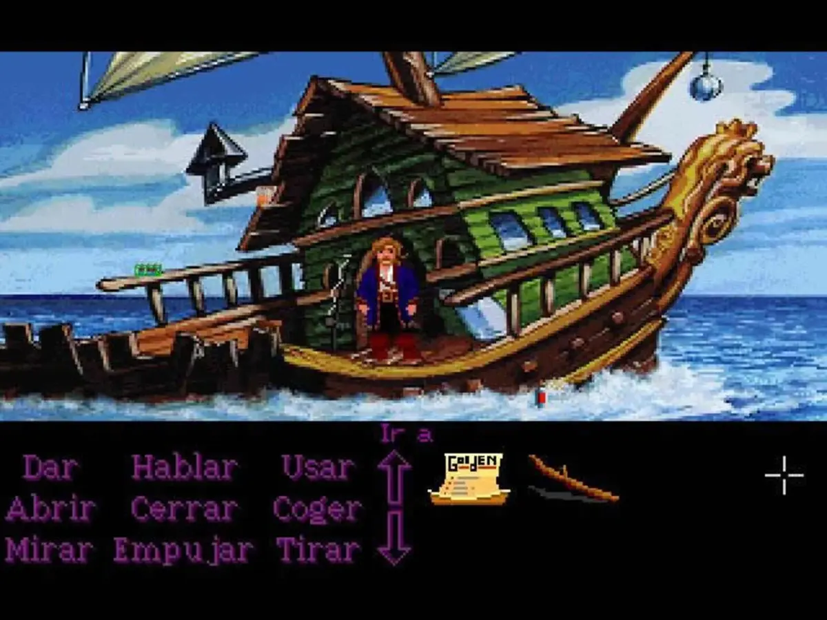 Screenshot from Monkey Island 2.5: El Parque de las Pesadillas
