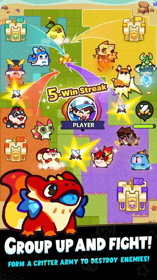 Screenshot from Clash of Critters