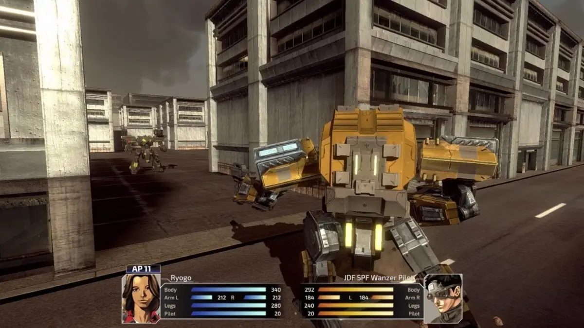 Screenshot from Front Mission 3: Remake