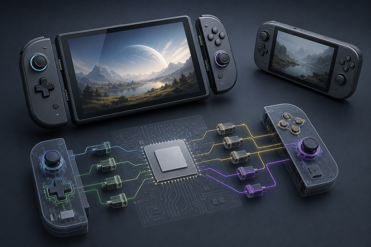 Hardware-level view of controller inputs enabling broader handheld compatibility.