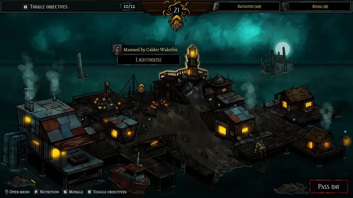 Screenshot from Dive or Die: Children of Rain
