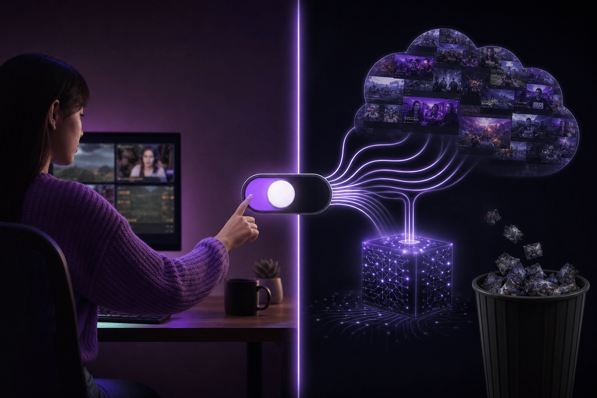 Twitch: How to Disable Generative AI Training Safely
