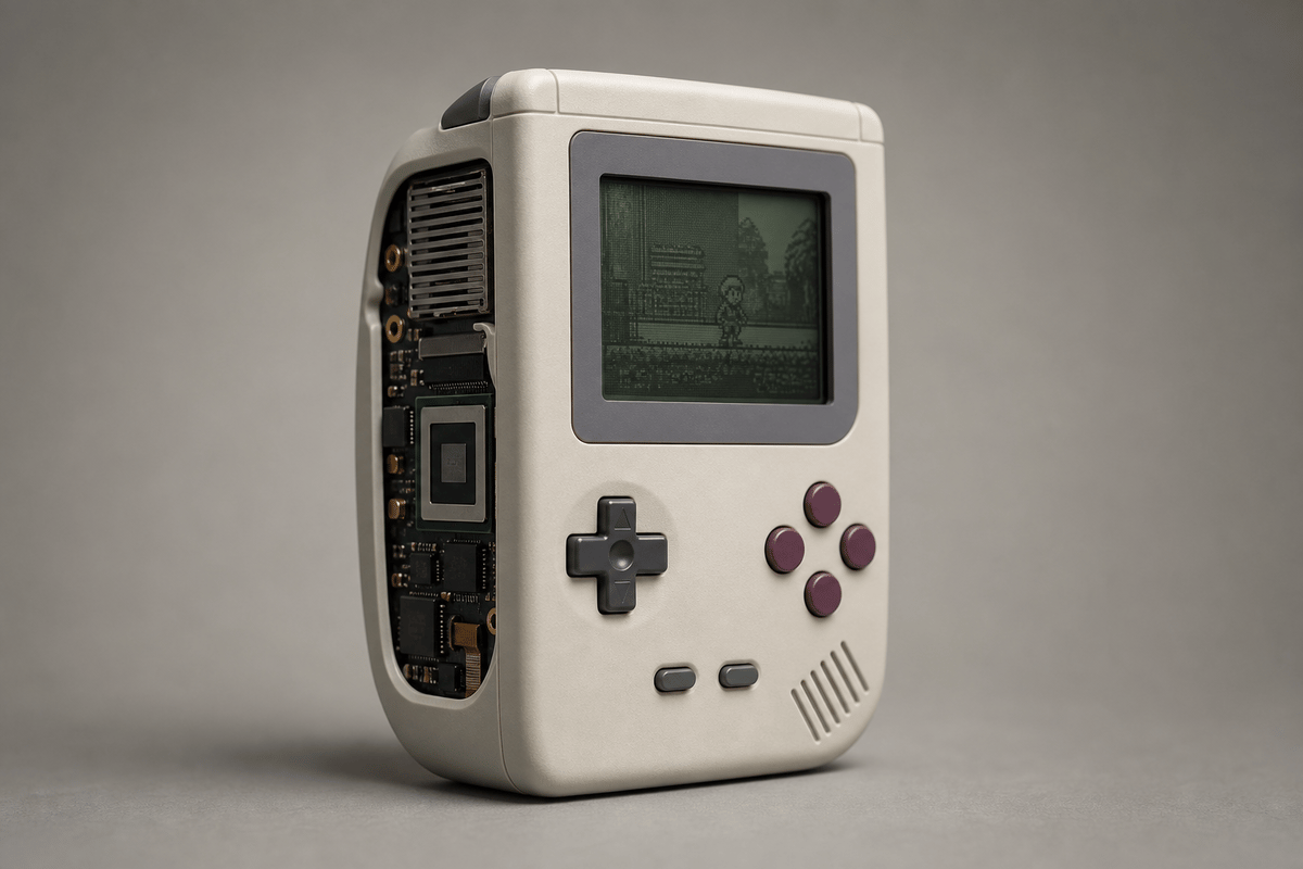SteamBoy Steam Deck Mod: Game Boy-Style Shell, Cooling and Display Limits