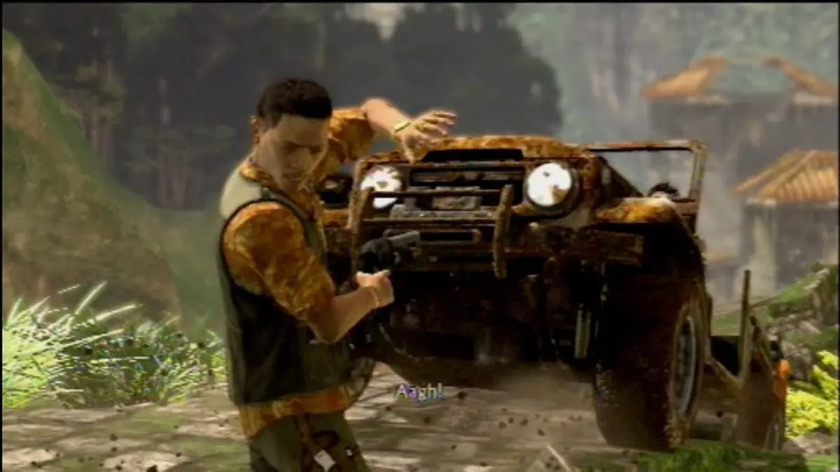 Screenshot from Uncharted: Drake's Fortune