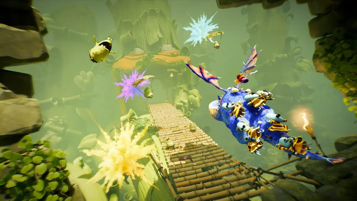 Screenshot from Rayman Legends Retold