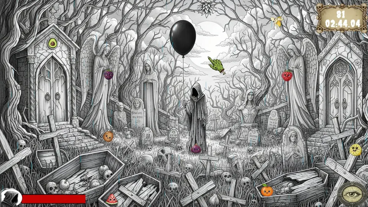 Screenshot from Halloween Mystery: 100 Hidden Object Fruits