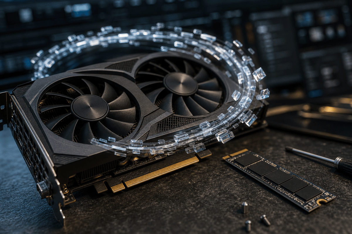 GPU interacting with shader compilation/cache concept.