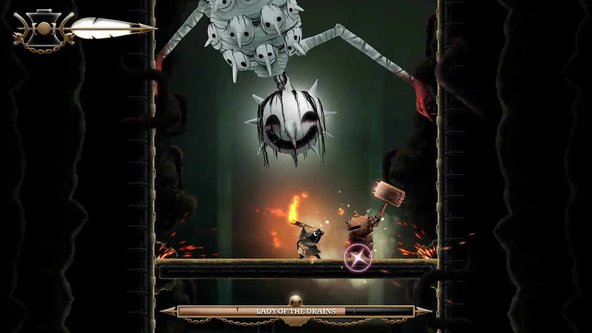 Well Dweller The Drains Guide: Elevator Parts and Lady Boss