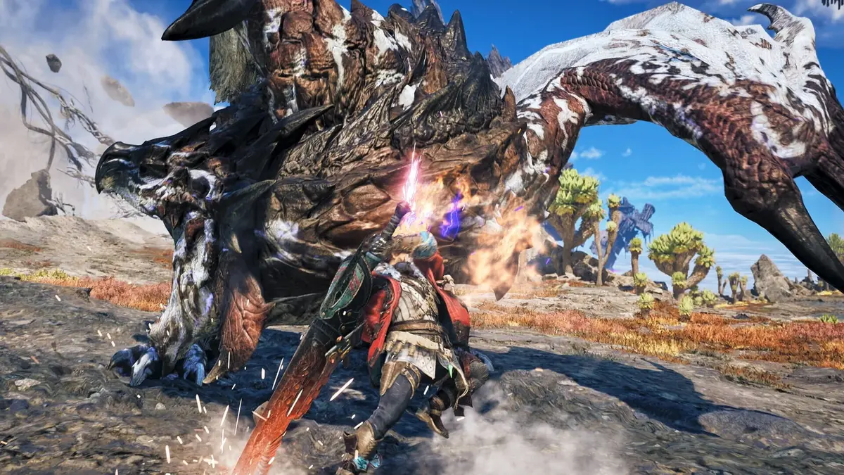 Screenshot from Monster Hunter Wilds: Ascendance