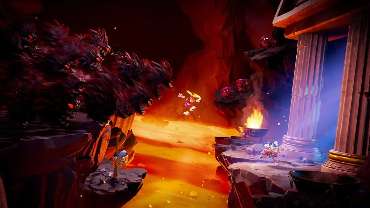 Screenshot from Rayman Legends Retold