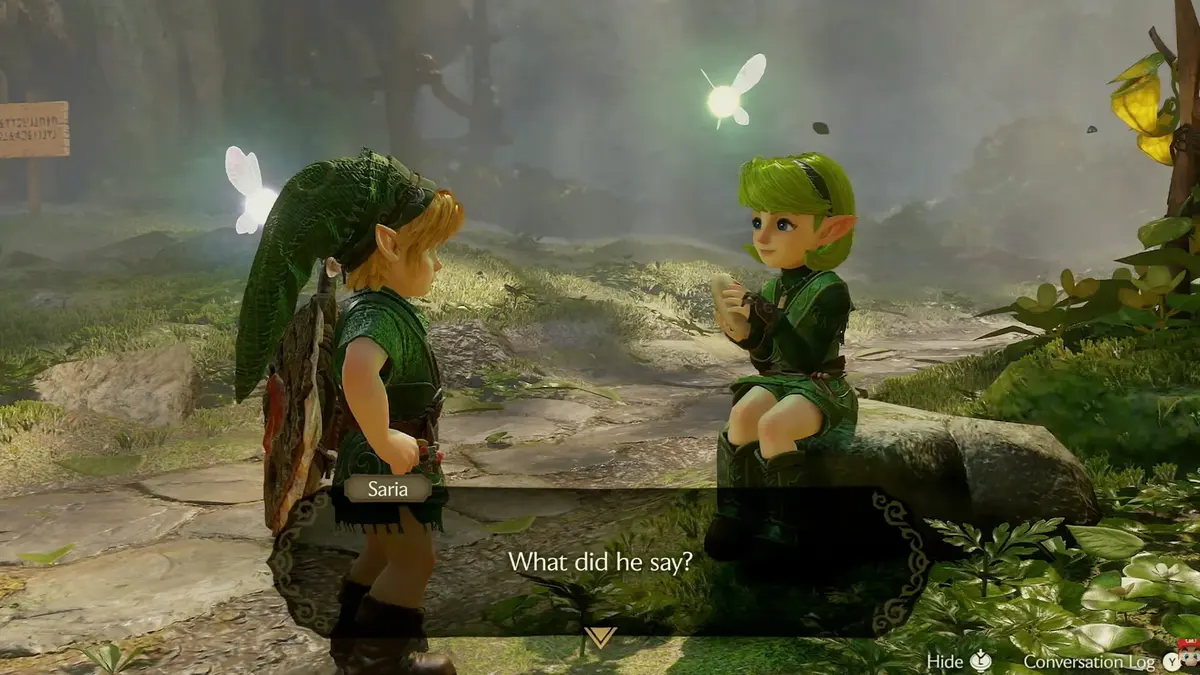 Screenshot from The Legend of Zelda: Ocarina of Time
