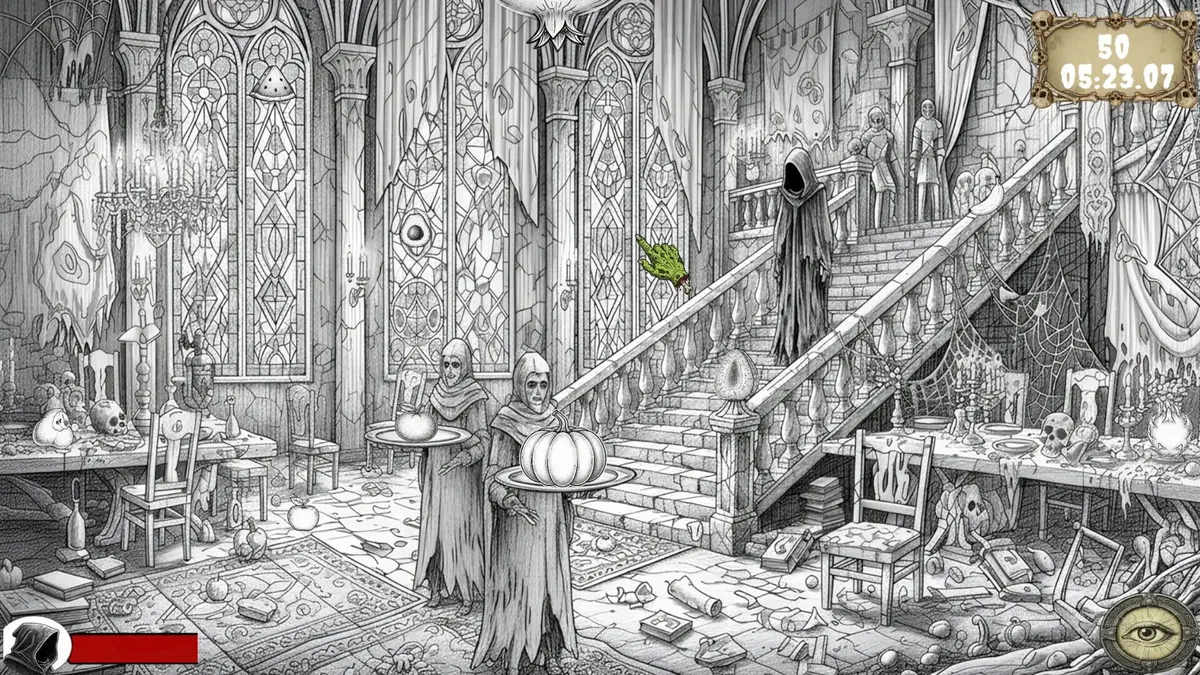 Screenshot from Halloween Mystery: 100 Hidden Object Fruits