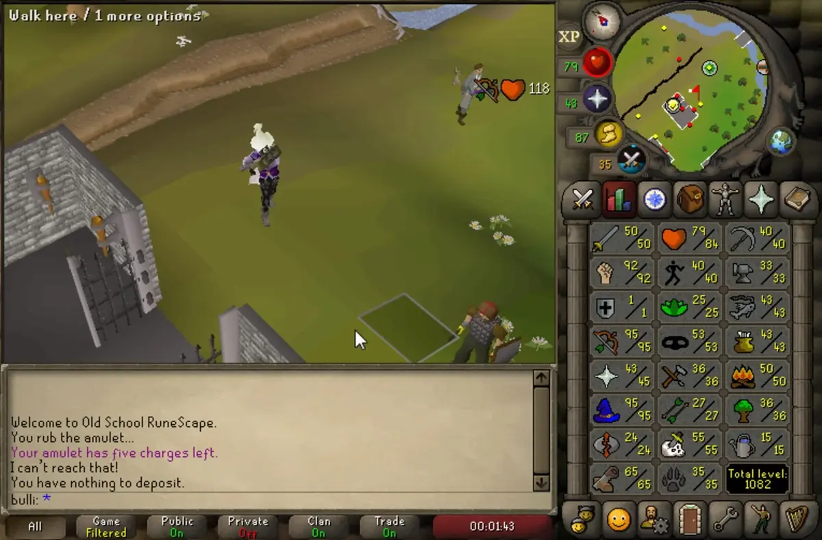 Screenshot from Old School RuneScape