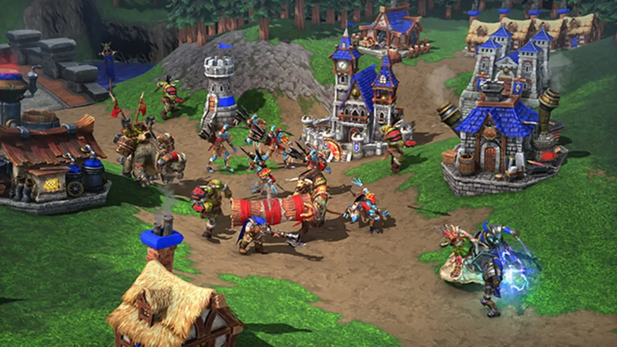 Screenshot from Warcraft III: Reforged