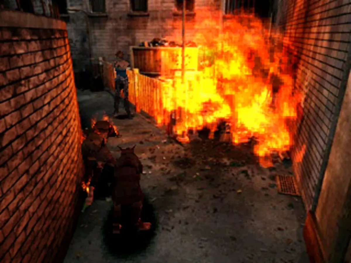 Screenshot from Resident Evil 3: The Only One