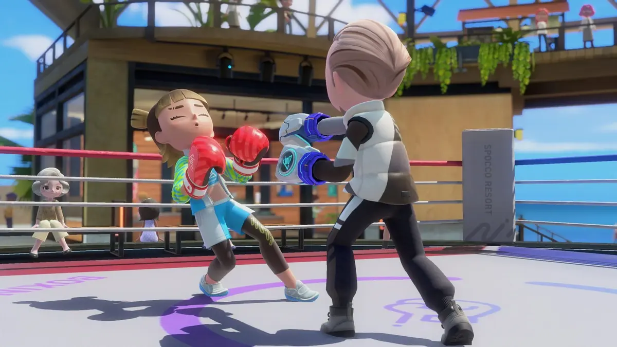 Screenshot from Nintendo Switch Sports Resort